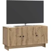 TV staliukas Televizoriaus spintelė 99 x 34,5 x 50 cm Artisano ąžuolo