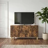 TV staliukas Televizoriaus spintelė 99 x 34,5 x 50 cm Dūminio ąžuolo