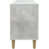 TV staliukas Televizoriaus spintelė 99 x 34,5 x 50 cm Betono pilka
