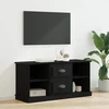 TV staliukas Televizoriaus spintelė 99,5 x 35,5 x 48 cm Juodas ąžuolas