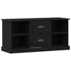 TV staliukas Televizoriaus spintelė 99,5 x 35,5 x 48 cm Juodas ąžuolas