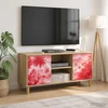 TV staliukas Televizoriaus spintelė AACHEN 102 x 33 x 50 cm Sonoma ąžuolo