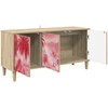 TV staliukas Televizoriaus spintelė AACHEN 102 x 33 x 50 cm Sonoma ąžuolo