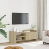 TV staliukas Televizoriaus spintelė, ąžuolo, 100x35x40cm, apdirbta mediena
