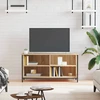 TV staliukas Televizoriaus spintelė, ąžuolo, 100x40x50cm, apdirbta mediena