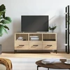 TV staliukas Televizoriaus spintelė, ąžuolo, 102x36x50cm, apdirbta mediena