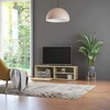 TV staliukas Televizoriaus spintelė, ąžuolo, 120x34x37cm, apdirbta mediena