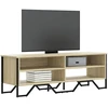 TV staliukas Televizoriaus spintelė, ąžuolo, 122x34x41cm, apdirbta mediena