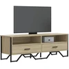 TV staliukas Televizoriaus spintelė, ąžuolo, 122x34x41cm, apdirbta mediena