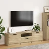 TV staliukas Televizoriaus spintelė, ąžuolo, 140x35x40cm, apdirbta mediena