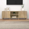 TV staliukas Televizoriaus spintelė, ąžuolo, 150x30x50cm, apdirbta mediena