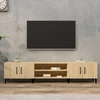 TV staliukas Televizoriaus spintelė, ąžuolo, 180x31,5x40cm, apdirbta mediena