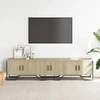 TV staliukas Televizoriaus spintelė, ąžuolo, 180x34x41cm, apdirbta mediena