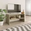 TV staliukas Televizoriaus spintelė, ąžuolo, 80x40x40cm, apdirbta mediena