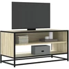 TV staliukas Televizoriaus spintelė, ąžuolo, 91x40x46cm, mediena ir metalas
