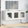 TV staliukas televizoriaus spintelė balta 100,5x39x60,5 cm
