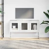 TV staliukas televizoriaus spintelė balta 100,5x39x60,5 cm