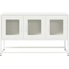 TV staliukas televizoriaus spintelė balta 100,5x39x60,5 cm