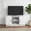 TV staliukas Televizoriaus spintelė Balta 102 x 34,5 x 47 cm