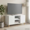 TV staliukas Televizoriaus spintelė Balta 102 x 34,5 x 50 cm