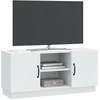TV staliukas Televizoriaus spintelė Balta 102 x 34,5 x 47 cm