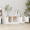 TV staliukas Televizoriaus spintelė, balta, 102x35x36,5cm, apdirbta mediena