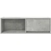 TV staliukas Televizoriaus spintelė, betono, 80x31x25,5cm, apdirbta mediena
