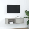 TV staliukas Televizoriaus spintelė, betono, 80x31x25,5cm, apdirbta mediena