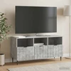 TV staliukas Televizoriaus spintelė Betono pilka 102 x 34,5 x 50 cm