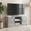 TV staliukas Televizoriaus spintelė Betono pilka 102 x 34,5 x 47 cm