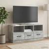 TV staliukas Televizoriaus spintelė Betono pilka 102 x 34,5 x 47 cm