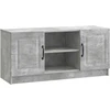 TV staliukas Televizoriaus spintelė Betono pilka 102 x 34,5 x 47 cm