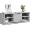 TV staliukas Televizoriaus spintelė, betono pilka, 102x35,5x36,5cm, mediena