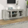 TV staliukas Televizoriaus spintelė, betono pilka, 102x35x45cm, mediena