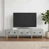 TV staliukas Televizoriaus spintelė Betono pilka 147 x 34,5 x 30 cm