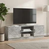 TV staliukas Televizoriaus spintelė Betono pilka 150 x 31 x 47 cm