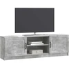 TV staliukas Televizoriaus spintelė Betono pilka 150 x 31 x 47 cm