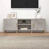 TV staliukas Televizoriaus spintelė, betono pilka, 150x30x50cm, mediena
