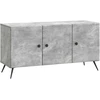 TV staliukas Televizoriaus spintelė Betono pilka 99 x 34,5 x 50 cm