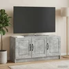 TV staliukas Televizoriaus spintelė Betono pilka 99 x 34,5 x 47 cm