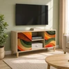 TV staliukas Televizoriaus spintelė BONN 102 x 33 x 50 cm Sonoma ąžuolo