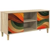 TV staliukas Televizoriaus spintelė BONN 102 x 33 x 50 cm Sonoma ąžuolo