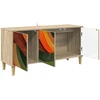 TV staliukas Televizoriaus spintelė BONN 102 x 33 x 50 cm Sonoma ąžuolo