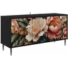 TV staliukas Televizoriaus spintelė BORNE 102 x 33 x 51 cm Juodojo ąžuolo
