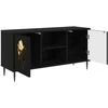 TV staliukas Televizoriaus spintelė BREMEN 102 x 33 x 51 cm Juodojo ąžuolo