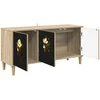 TV staliukas Televizoriaus spintelė BREMEN 102 x 33 x 50 cm Sonoma ąžuolo