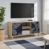 TV staliukas Televizoriaus spintelė DOKKUM 102 x 33 x 50 cm Sonoma ąžuolo
