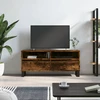 TV staliukas Televizoriaus spintelė, dūminė, 100x34,5x44,5cm, mediena