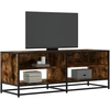 TV staliukas Televizoriaus spintelė, dūminė, 120,5x40x46cm, mediena/metalas