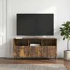 TV staliukas Televizoriaus spintelė Dūminio ąžuolo 102 x 34,5 x 50 cm